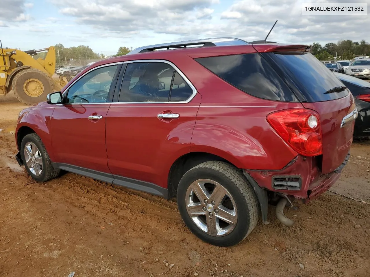 2015 Chevrolet Equinox Ltz VIN: 1GNALDEKXFZ121532 Lot: 78888494