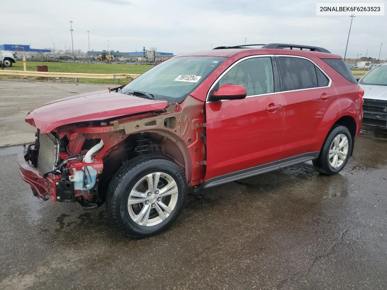 2015 Chevrolet Equinox Lt VIN: 2GNALBEK6F6263523 Lot: 78915234