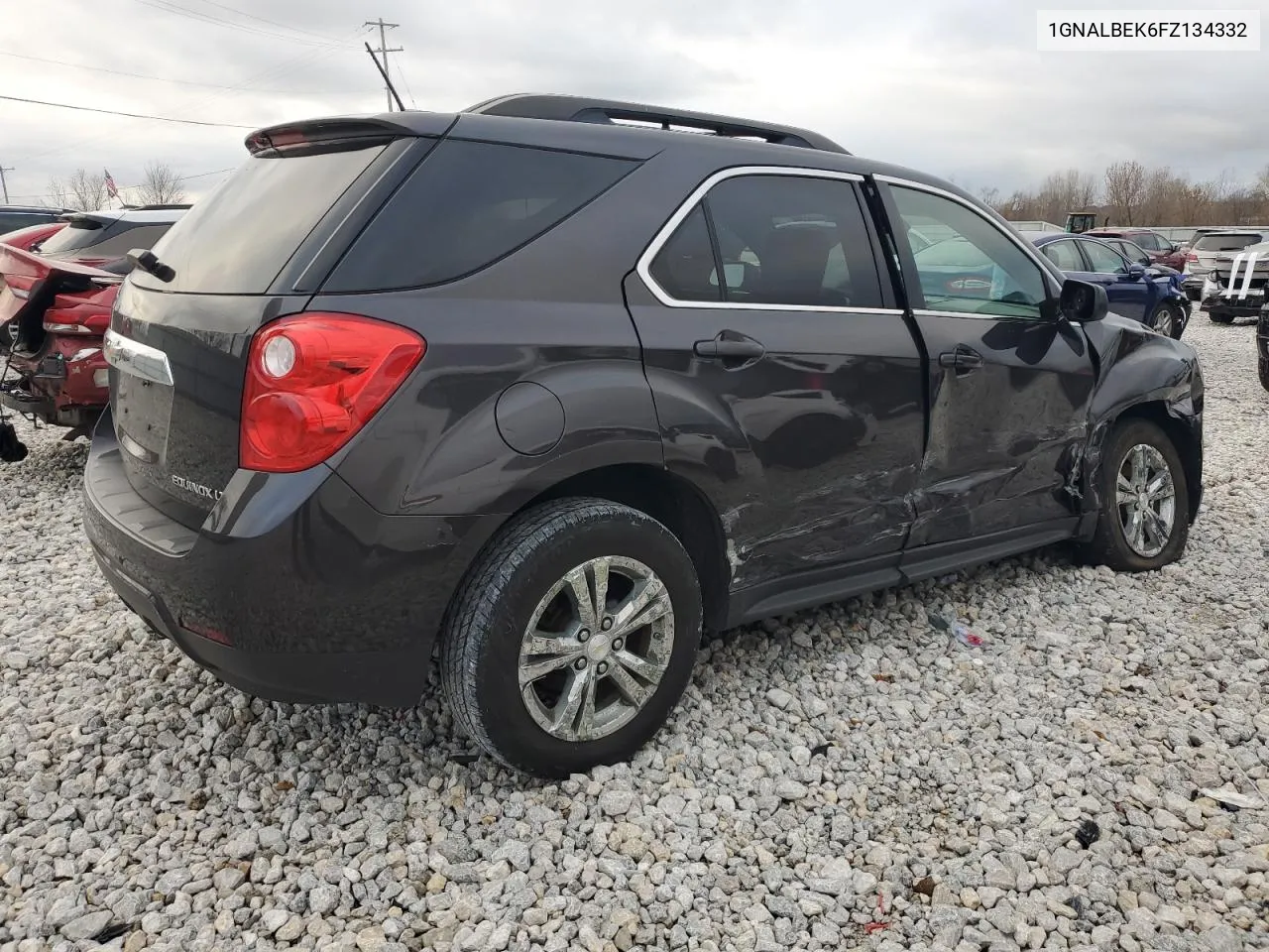 2015 Chevrolet Equinox Lt VIN: 1GNALBEK6FZ134332 Lot: 78917374