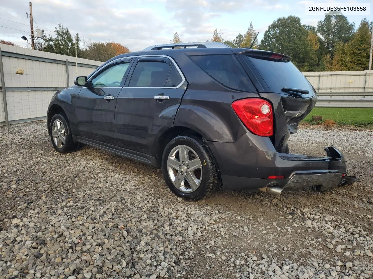 2015 Chevrolet Equinox Ltz VIN: 2GNFLDE35F6103658 Lot: 79024634