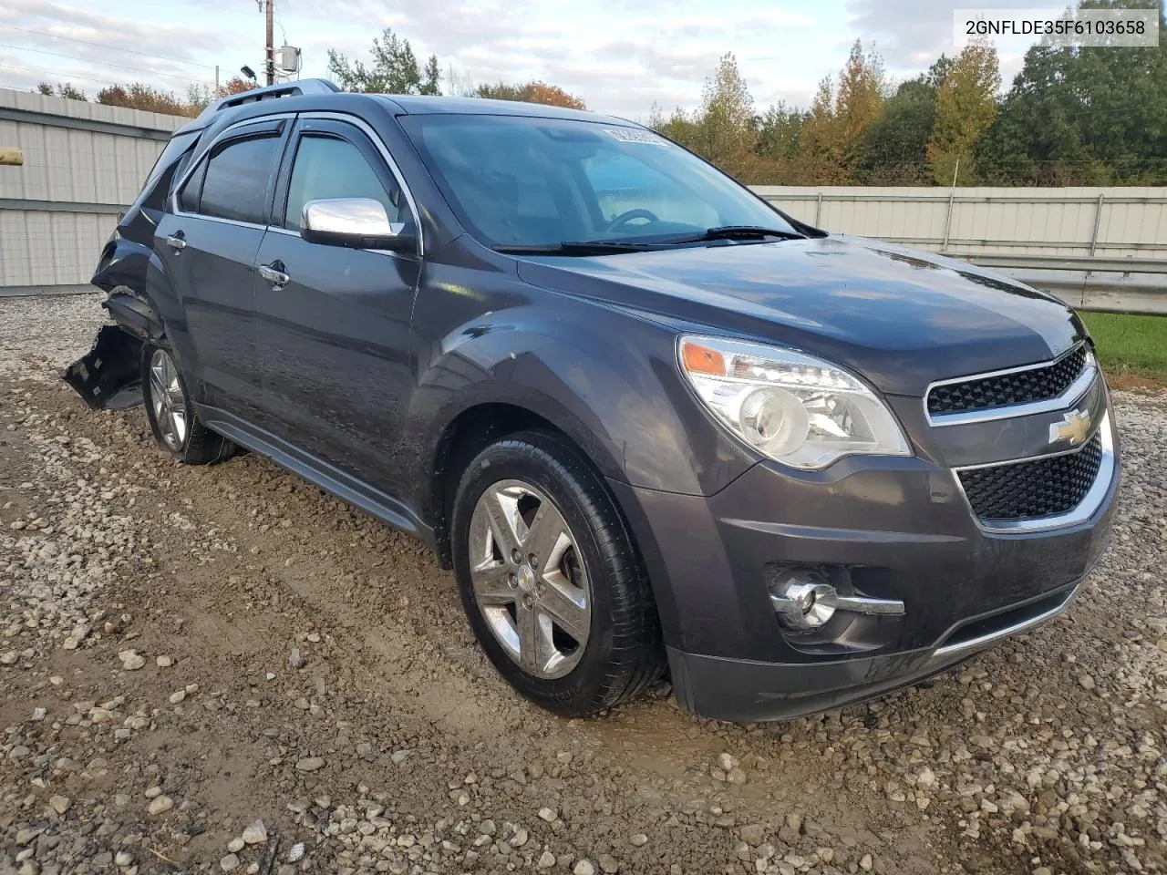 2015 Chevrolet Equinox Ltz VIN: 2GNFLDE35F6103658 Lot: 79024634