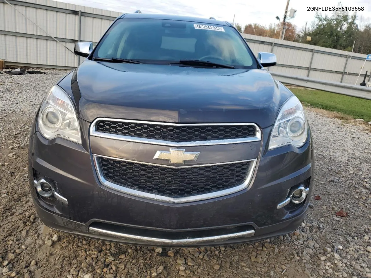 2015 Chevrolet Equinox Ltz VIN: 2GNFLDE35F6103658 Lot: 79024634