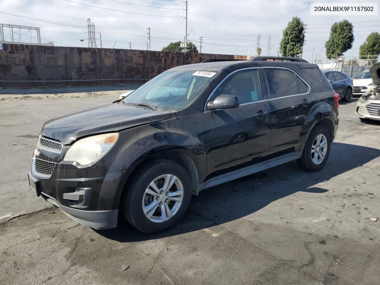 2015 Chevrolet Equinox Lt VIN: 2GNALBEK9F1157502 Lot: 79116984