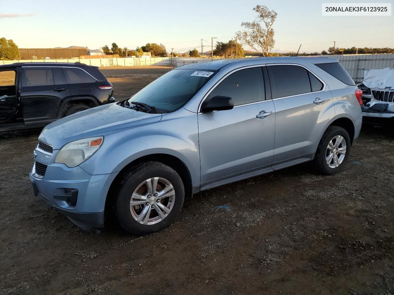 2015 Chevrolet Equinox Ls VIN: 2GNALAEK3F6123925 Lot: 79211374