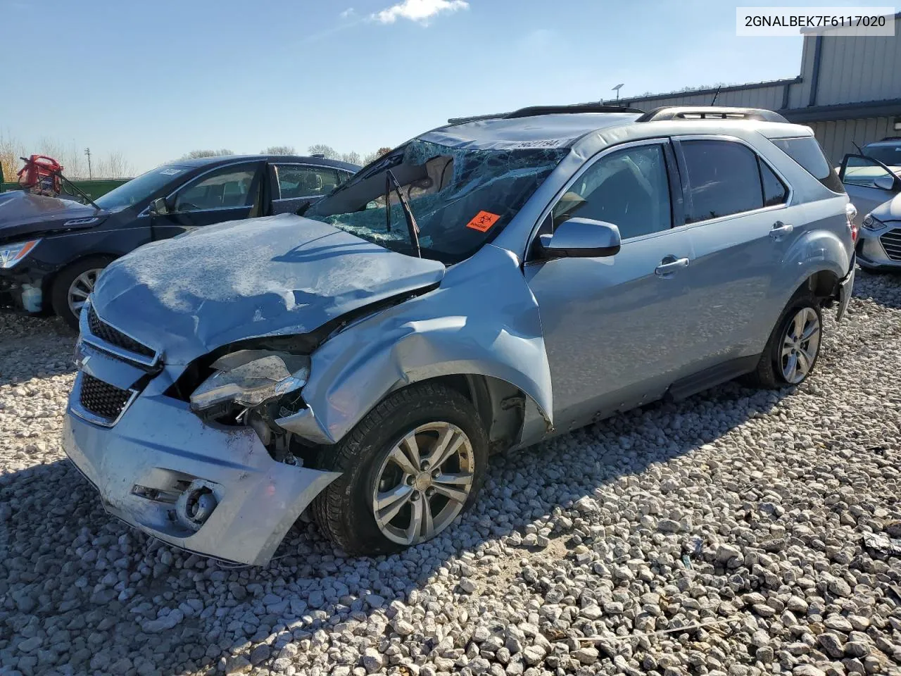 2015 Chevrolet Equinox Lt VIN: 2GNALBEK7F6117020 Lot: 79622194