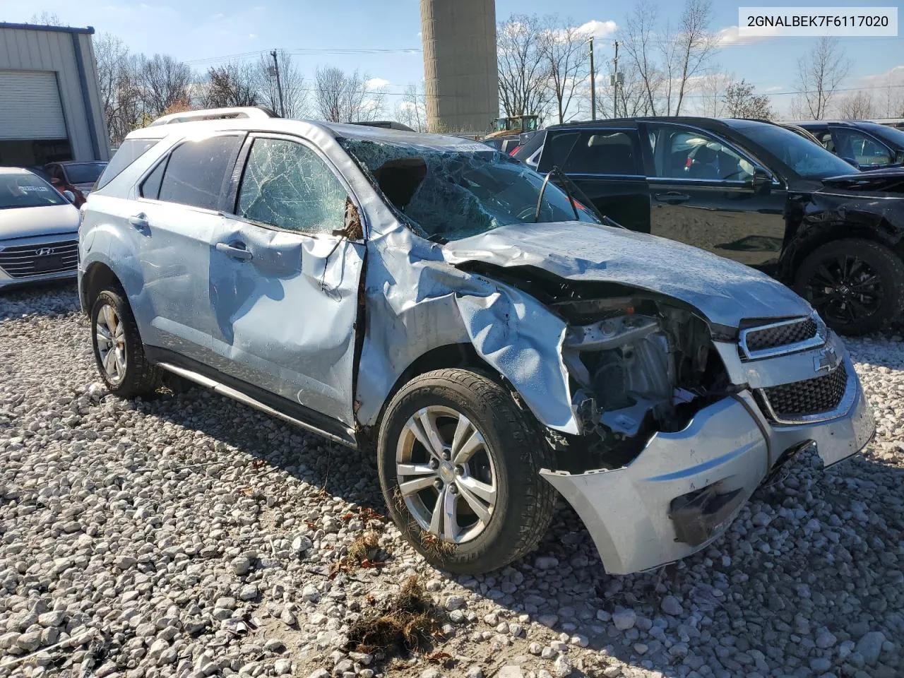 2015 Chevrolet Equinox Lt VIN: 2GNALBEK7F6117020 Lot: 79622194