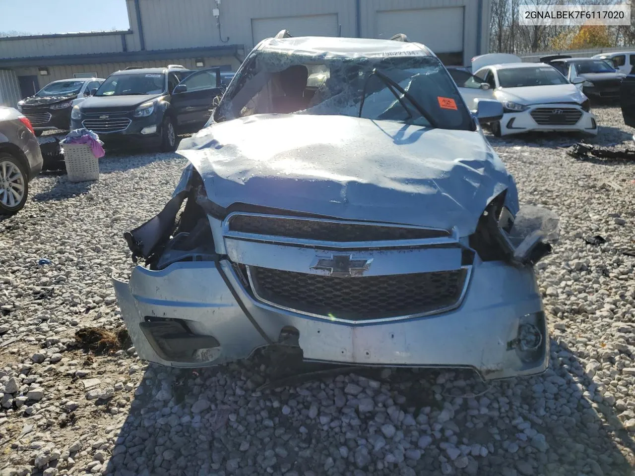 2015 Chevrolet Equinox Lt VIN: 2GNALBEK7F6117020 Lot: 79622194