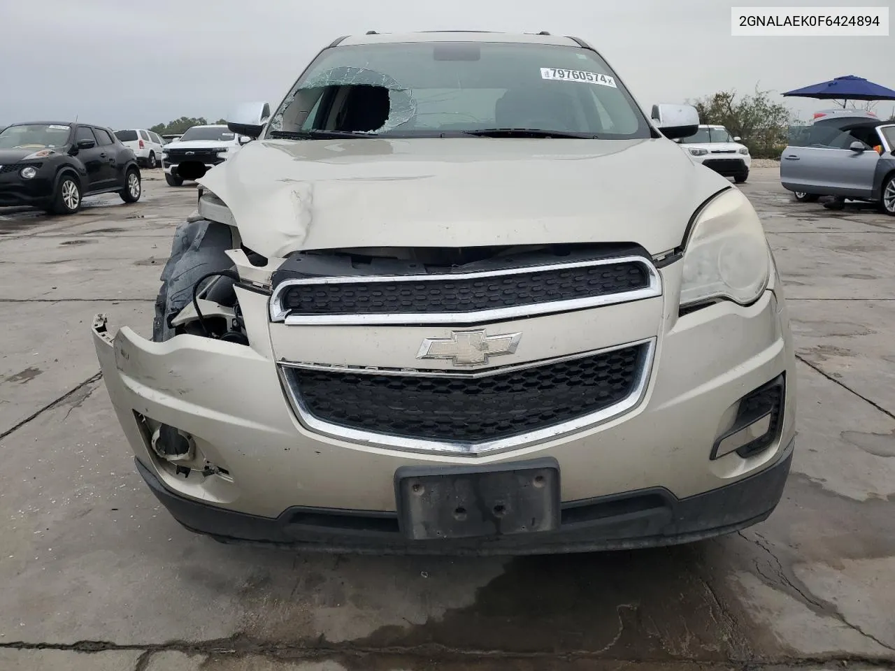 2015 Chevrolet Equinox Ls VIN: 2GNALAEK0F6424894 Lot: 79760574