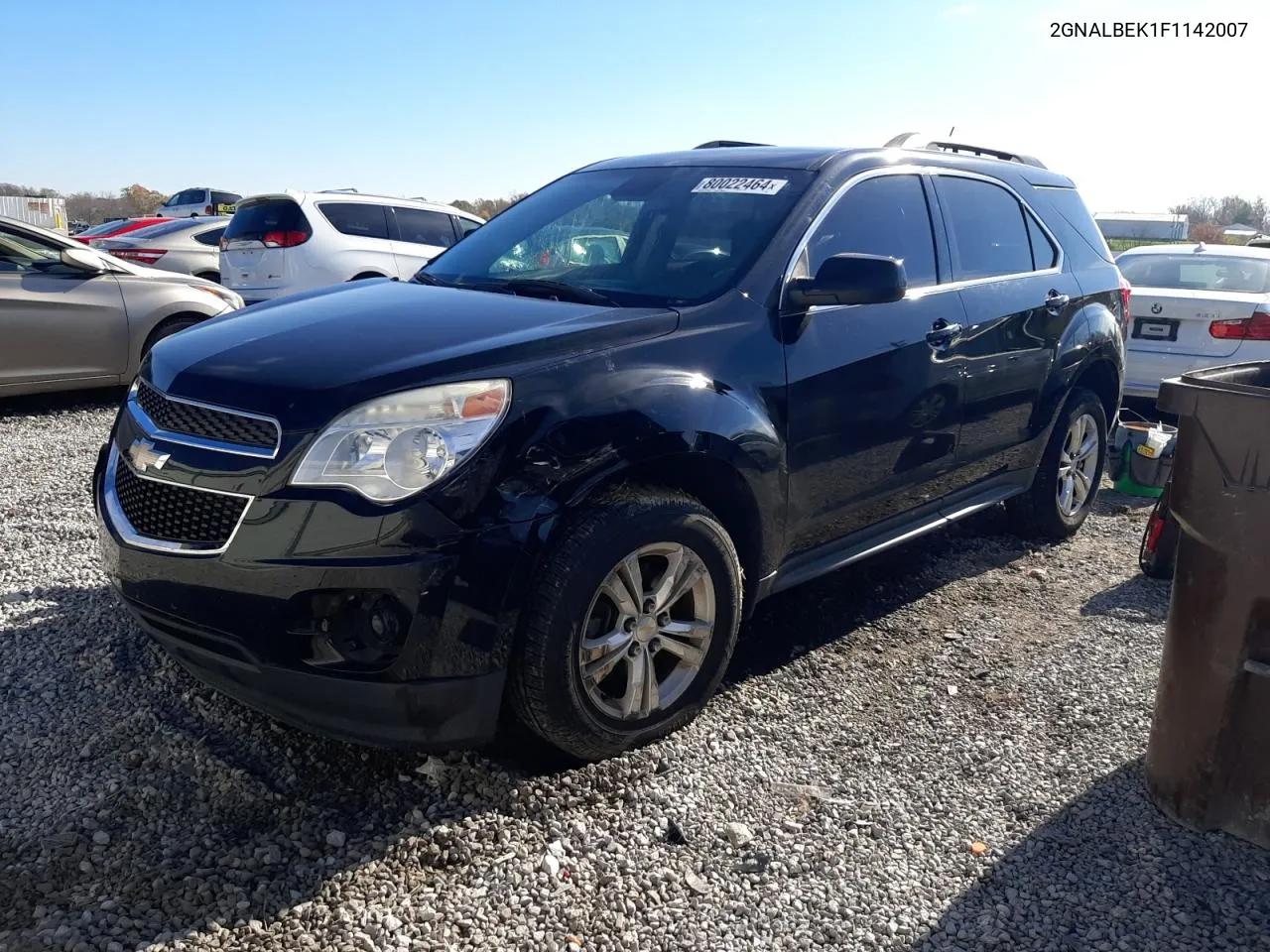 2015 Chevrolet Equinox Lt VIN: 2GNALBEK1F1142007 Lot: 80022464