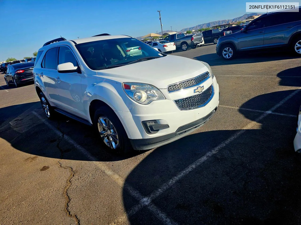 2015 Chevrolet Equinox Lt VIN: 2GNFLFEK1F6112151 Lot: 80126874