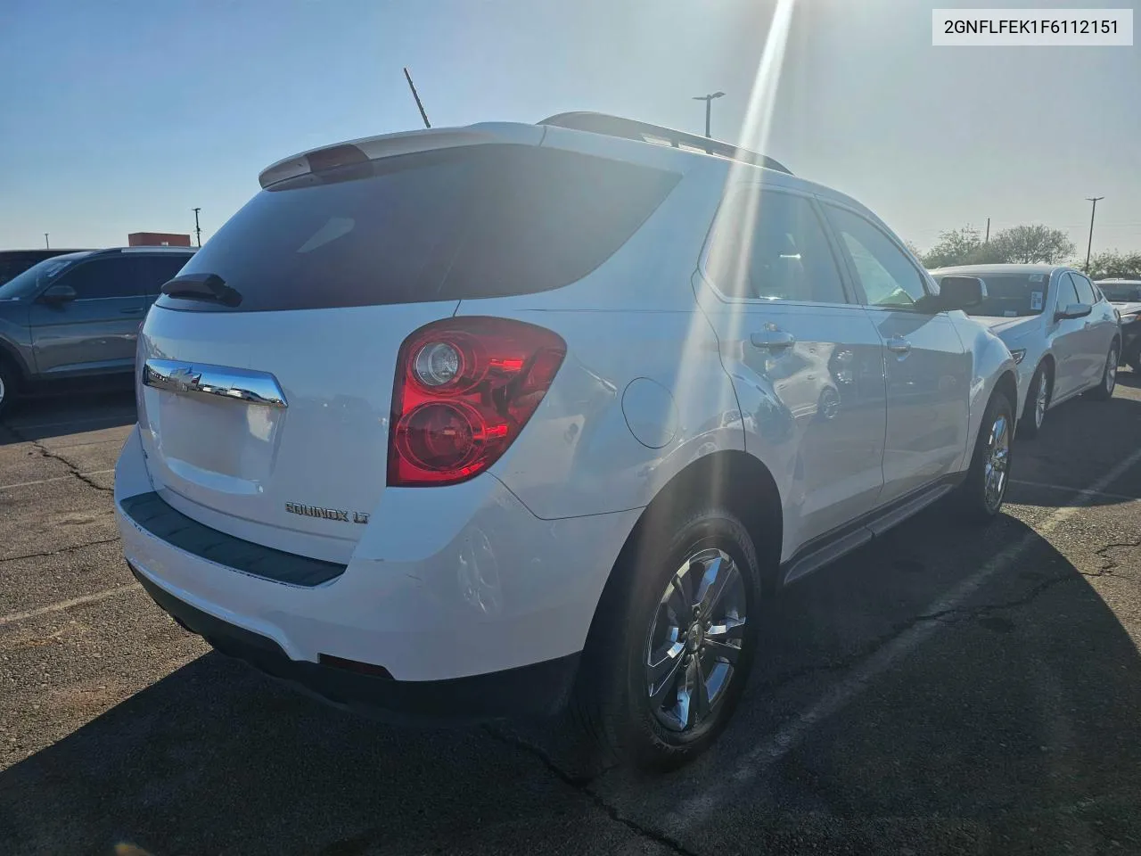 2015 Chevrolet Equinox Lt VIN: 2GNFLFEK1F6112151 Lot: 80126874