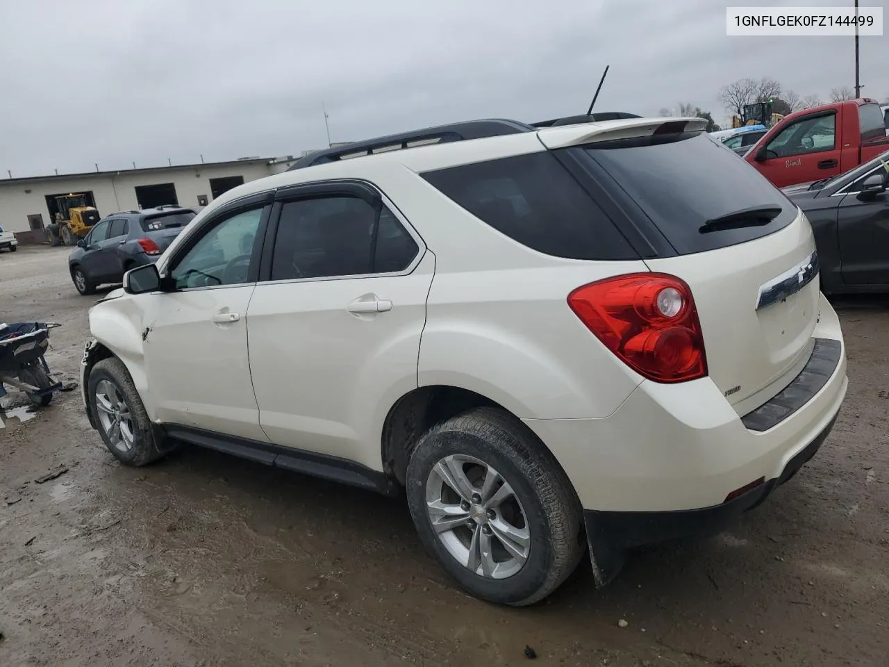 2015 Chevrolet Equinox Lt VIN: 1GNFLGEK0FZ144499 Lot: 80187234