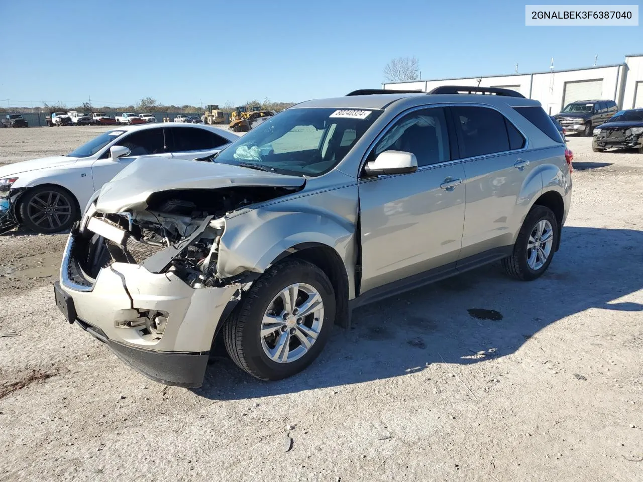 2015 Chevrolet Equinox Lt VIN: 2GNALBEK3F6387040 Lot: 80240324