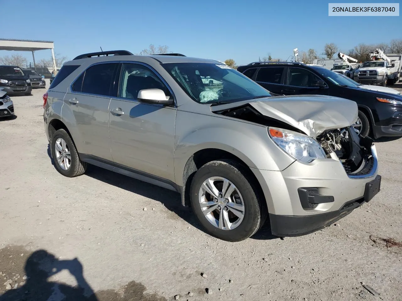 2015 Chevrolet Equinox Lt VIN: 2GNALBEK3F6387040 Lot: 80240324