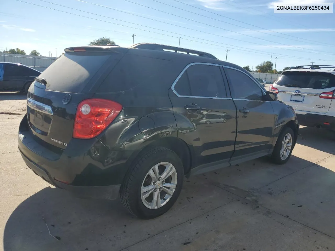 2015 Chevrolet Equinox Lt VIN: 2GNALBEK8F6250434 Lot: 80330984