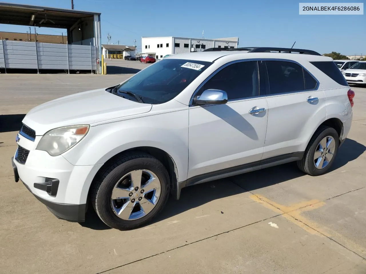 2015 Chevrolet Equinox Lt VIN: 2GNALBEK4F6286086 Lot: 80547554