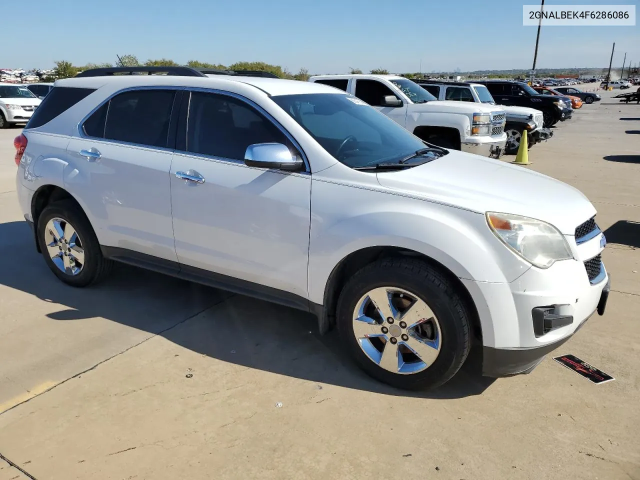 2015 Chevrolet Equinox Lt VIN: 2GNALBEK4F6286086 Lot: 80547554