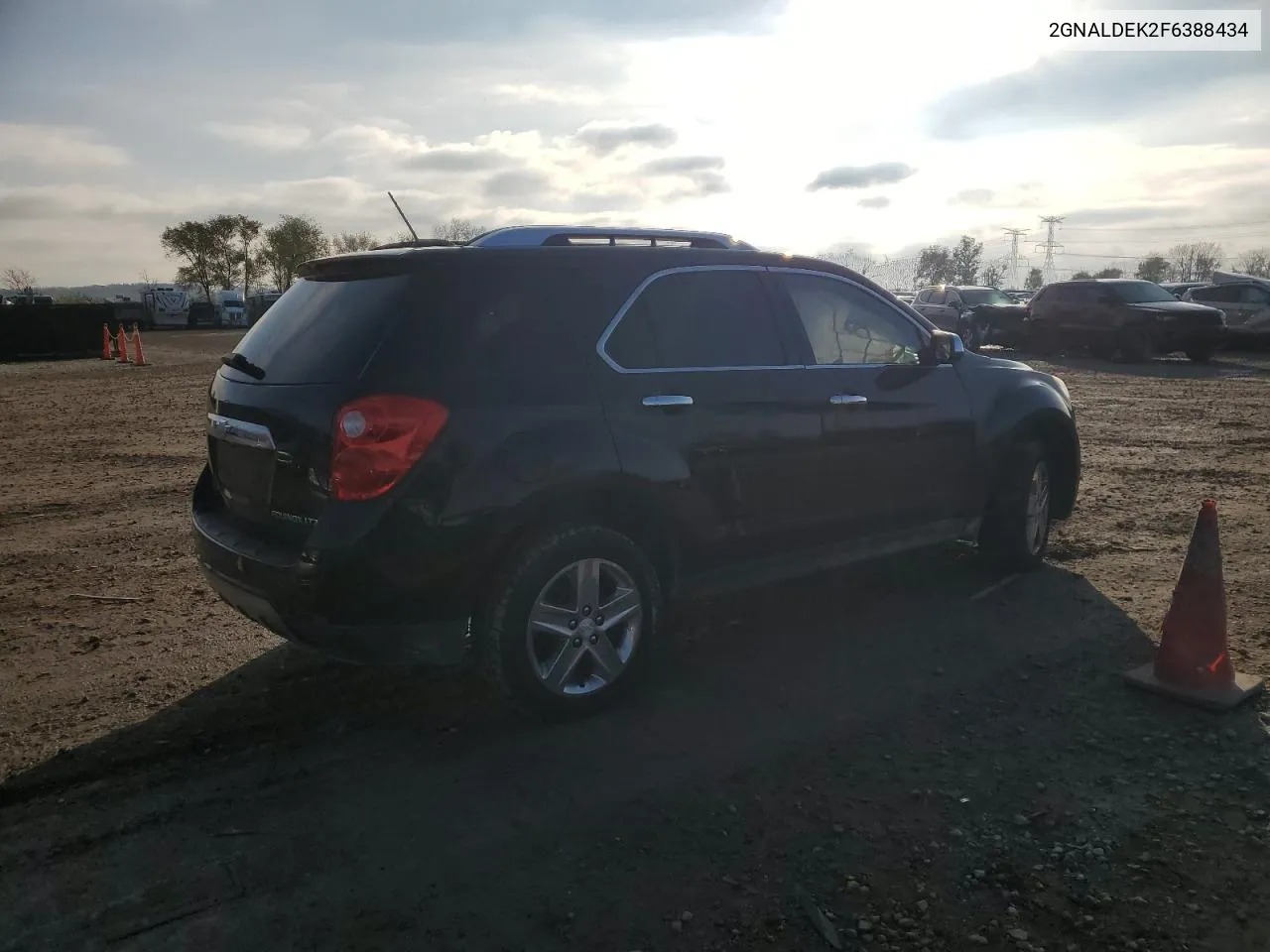 2015 Chevrolet Equinox Ltz VIN: 2GNALDEK2F6388434 Lot: 80563604