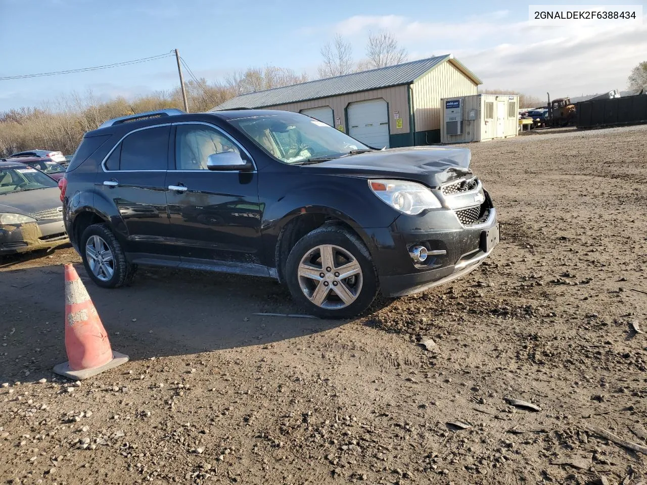 2015 Chevrolet Equinox Ltz VIN: 2GNALDEK2F6388434 Lot: 80563604