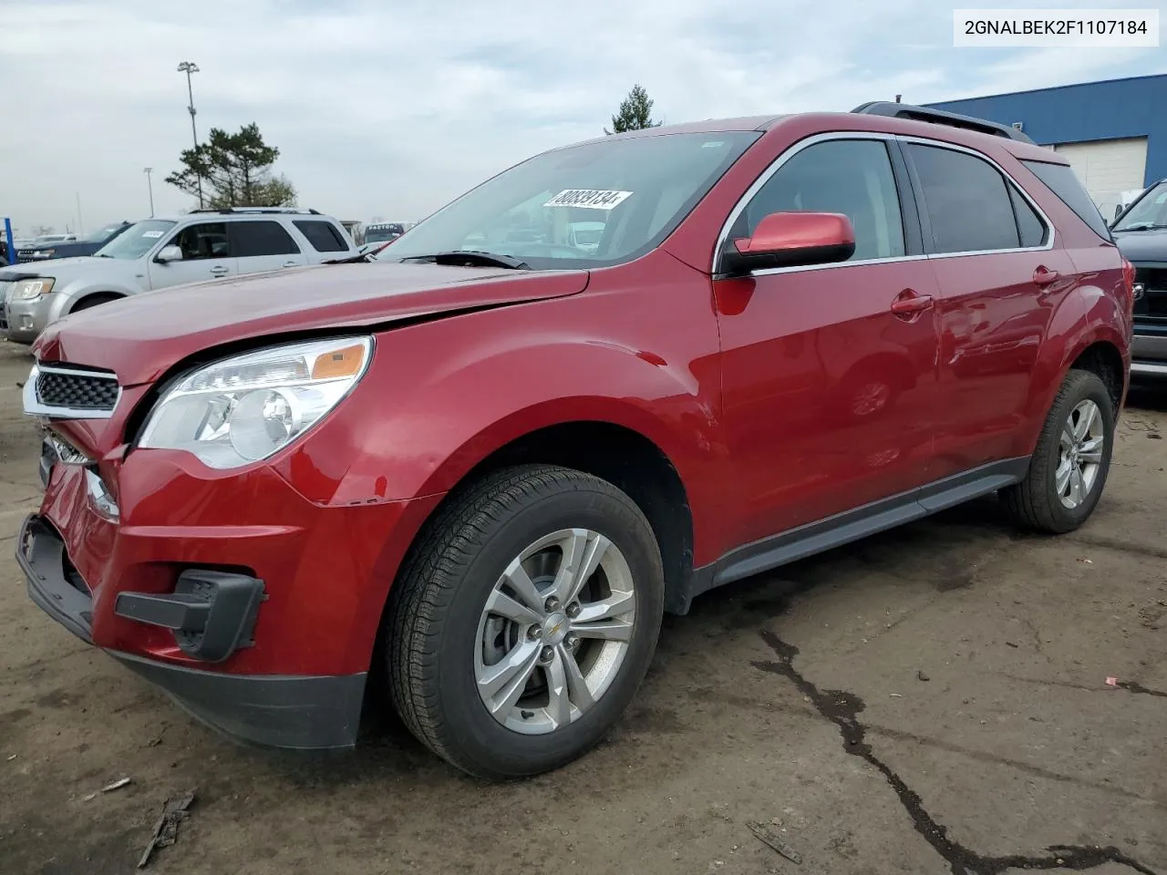 2015 Chevrolet Equinox Lt VIN: 2GNALBEK2F1107184 Lot: 80839134