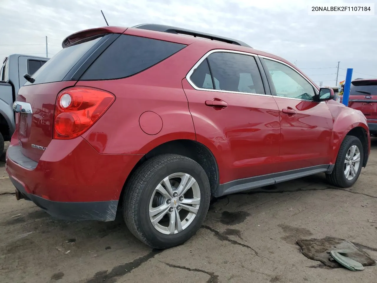 2015 Chevrolet Equinox Lt VIN: 2GNALBEK2F1107184 Lot: 80839134