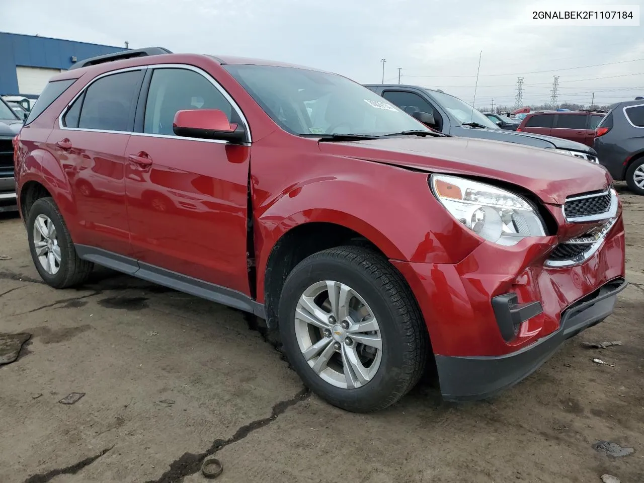 2015 Chevrolet Equinox Lt VIN: 2GNALBEK2F1107184 Lot: 80839134