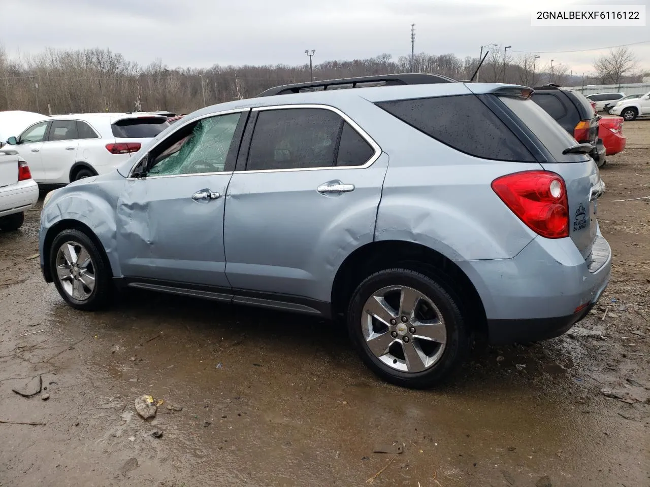 2GNALBEKXF6116122 2015 Chevrolet Equinox Lt