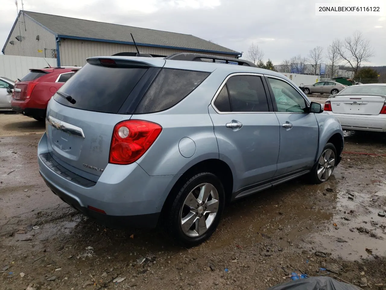 2GNALBEKXF6116122 2015 Chevrolet Equinox Lt