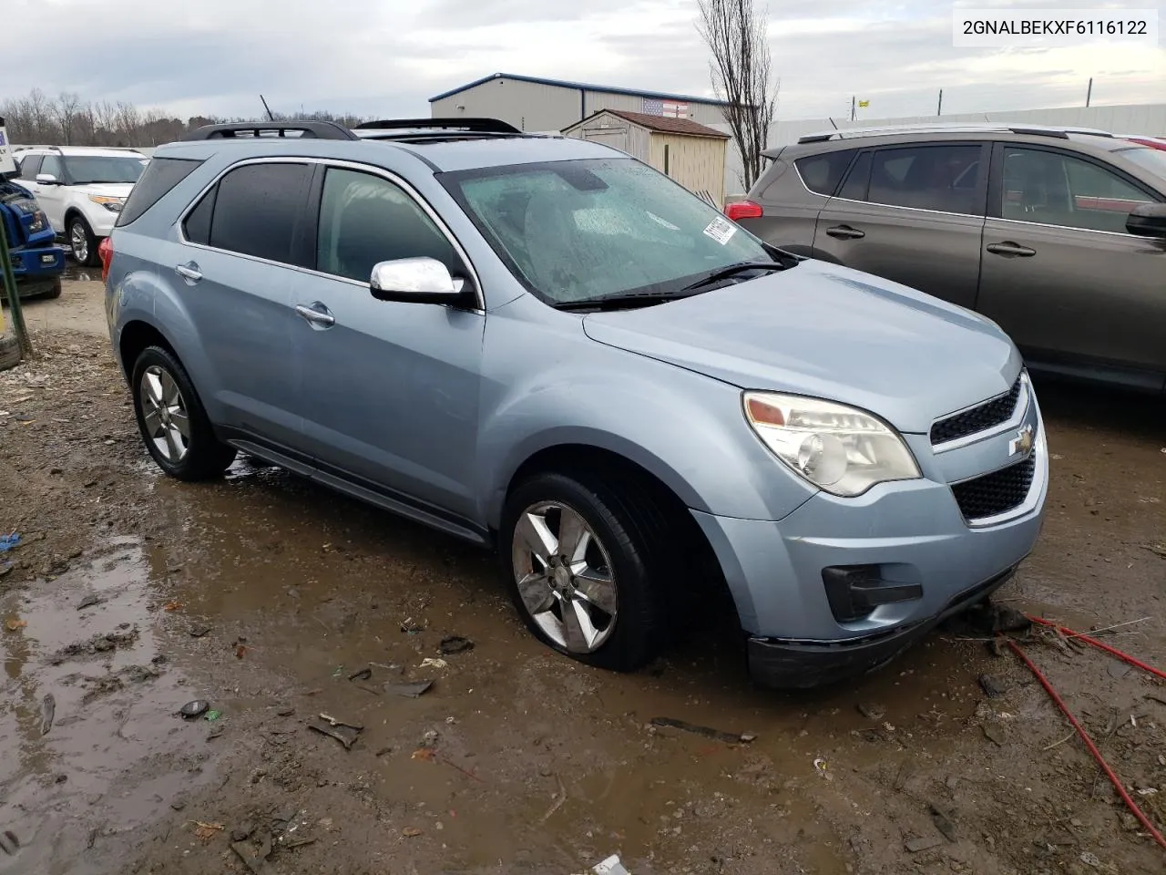 2GNALBEKXF6116122 2015 Chevrolet Equinox Lt