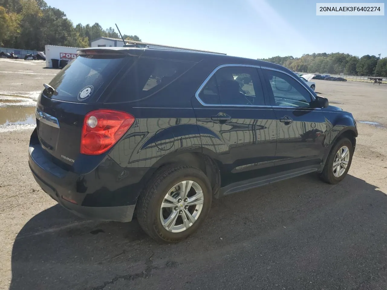 2GNALAEK3F6402274 2015 Chevrolet Equinox Ls