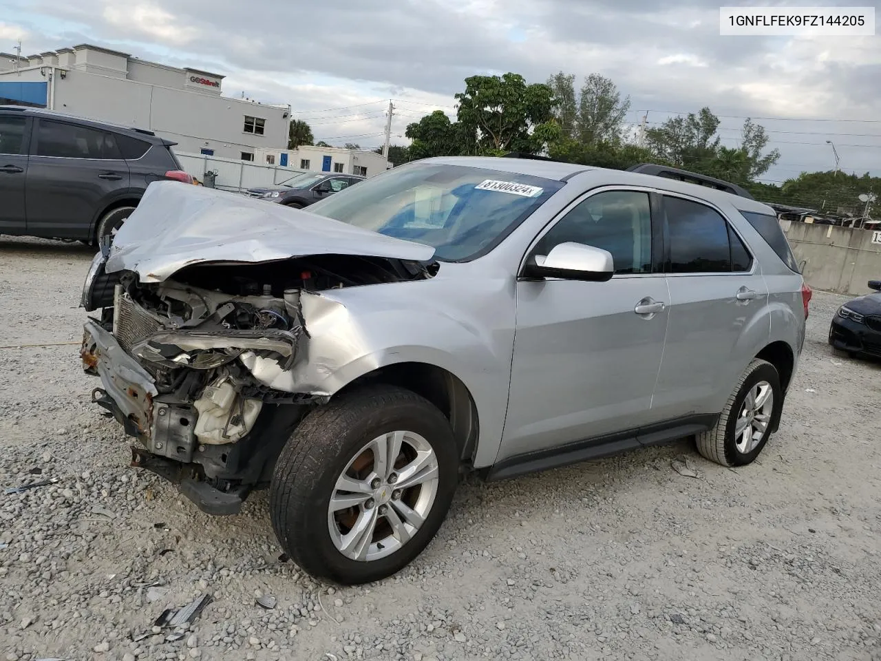 2015 Chevrolet Equinox Lt VIN: 1GNFLFEK9FZ144205 Lot: 81300324