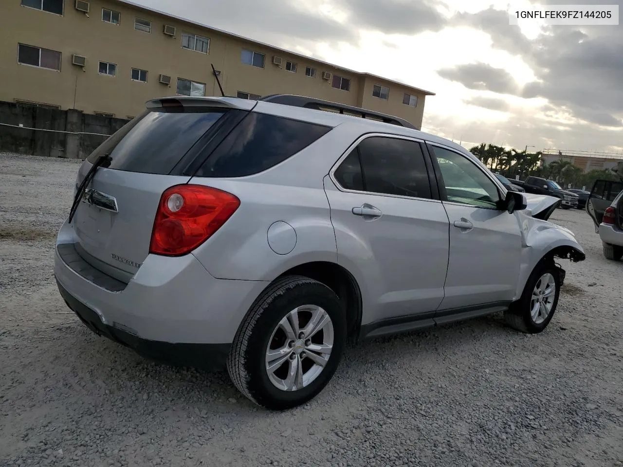 2015 Chevrolet Equinox Lt VIN: 1GNFLFEK9FZ144205 Lot: 81300324