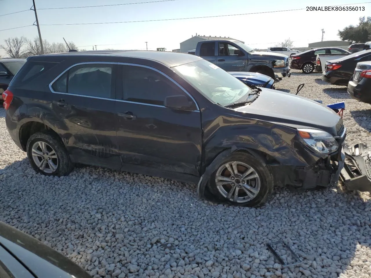 2016 Chevrolet Equinox Ls VIN: 2GNALBEK8G6356013 Lot: 39204754