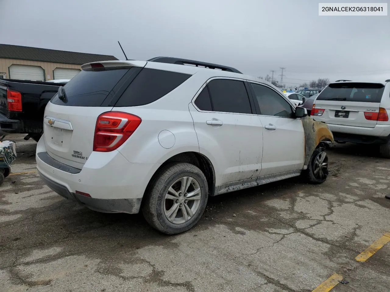 2016 Chevrolet Equinox Lt VIN: 2GNALCEK2G6318041 Lot: 40453974