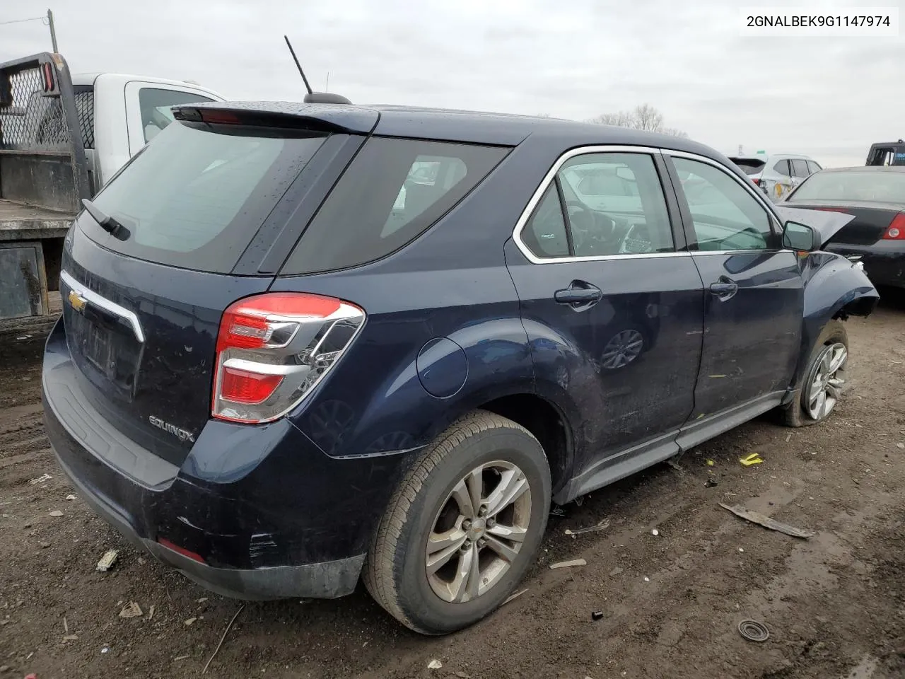 2016 Chevrolet Equinox Ls VIN: 2GNALBEK9G1147974 Lot: 40919694