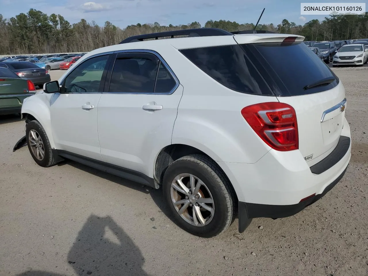 2016 Chevrolet Equinox Lt VIN: 2GNALCEK1G1160126 Lot: 44512574