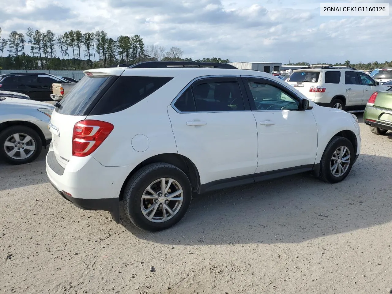 2016 Chevrolet Equinox Lt VIN: 2GNALCEK1G1160126 Lot: 44512574