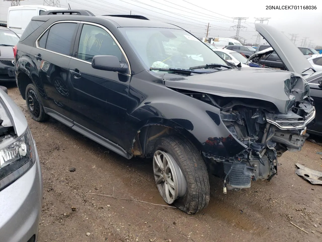 2016 Chevrolet Equinox Lt VIN: 2GNALCEK7G1168036 Lot: 46695694