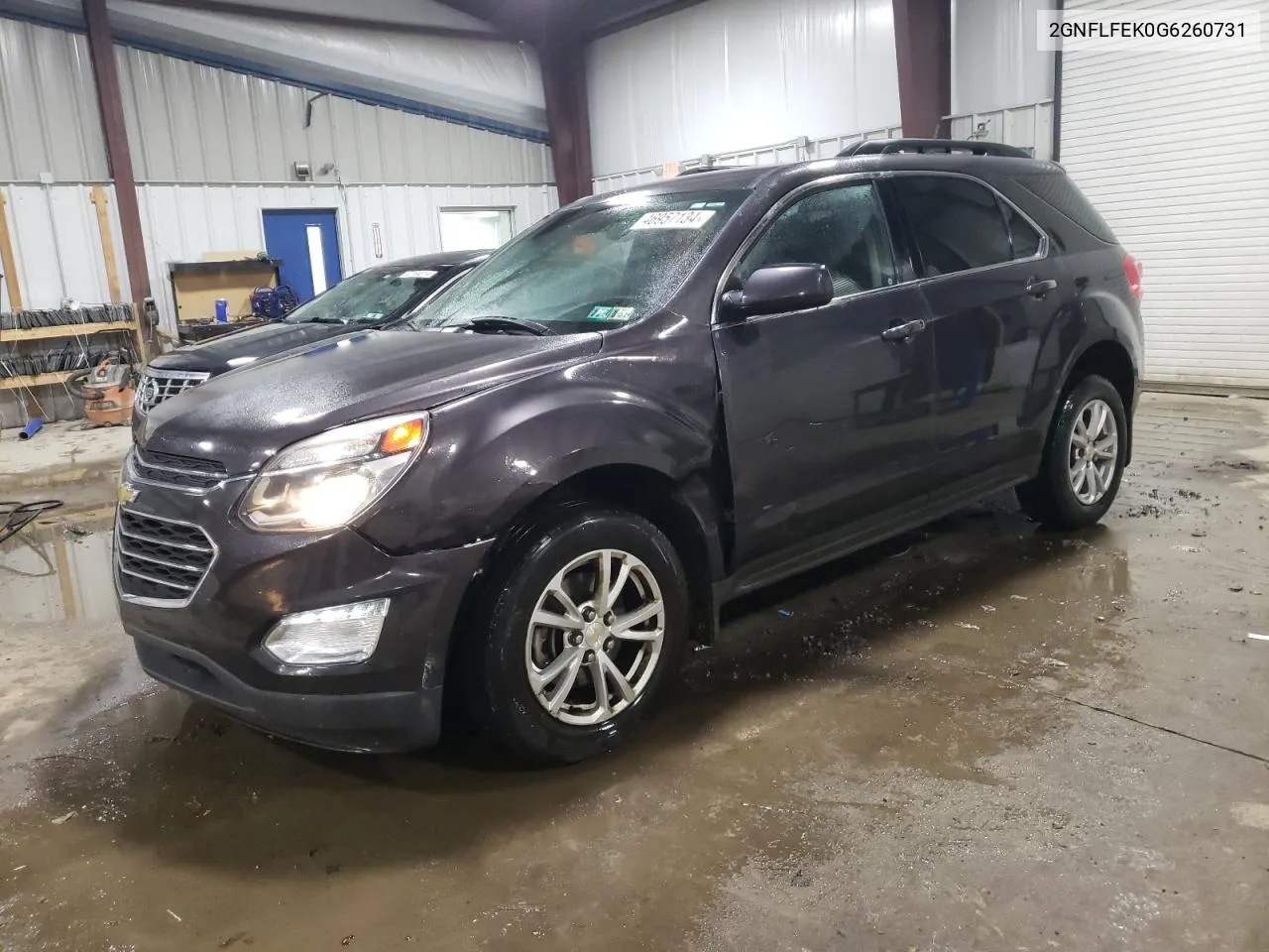 2016 Chevrolet Equinox Lt VIN: 2GNFLFEK0G6260731 Lot: 46957134