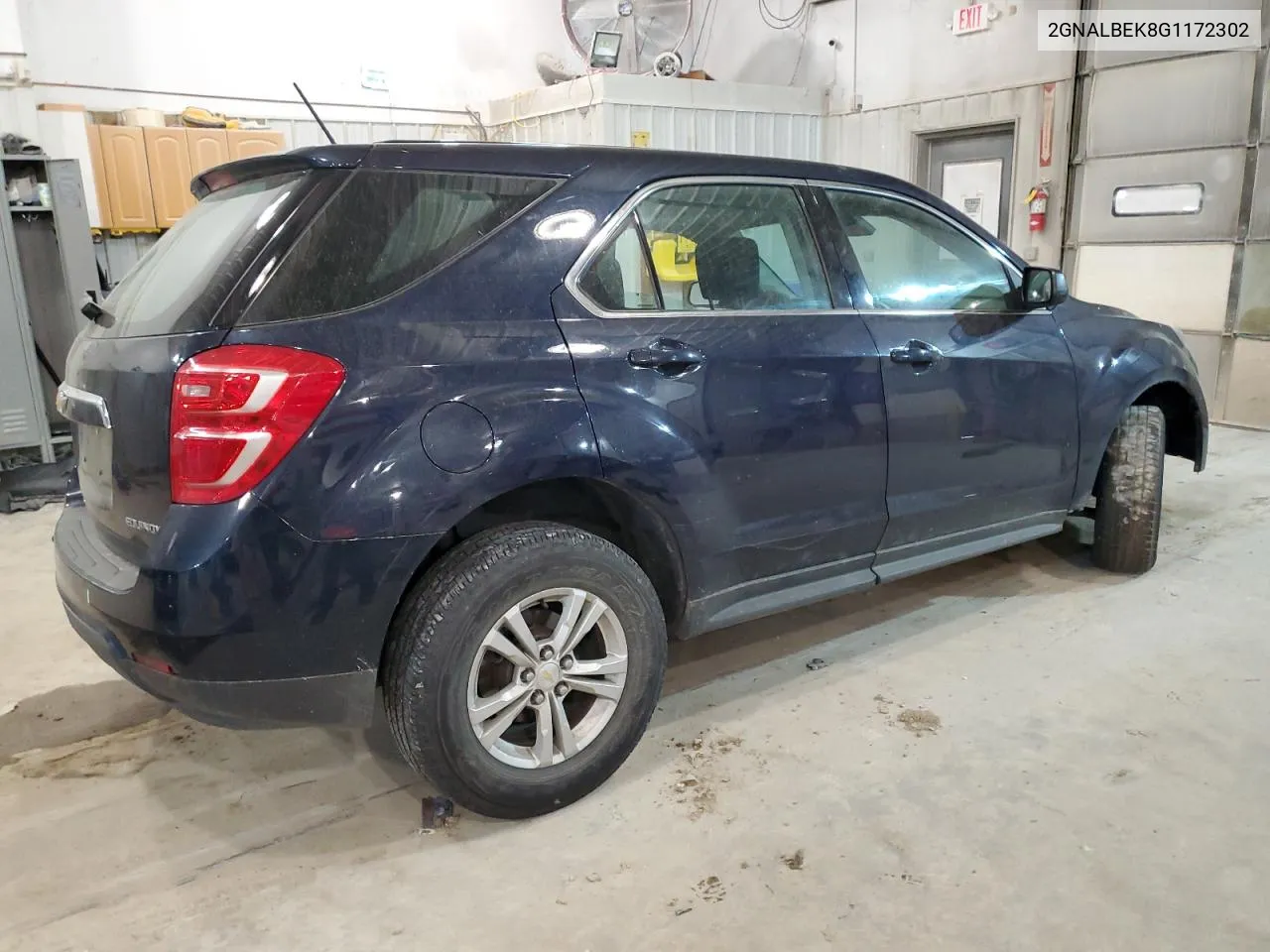 2016 Chevrolet Equinox Ls VIN: 2GNALBEK8G1172302 Lot: 51233074