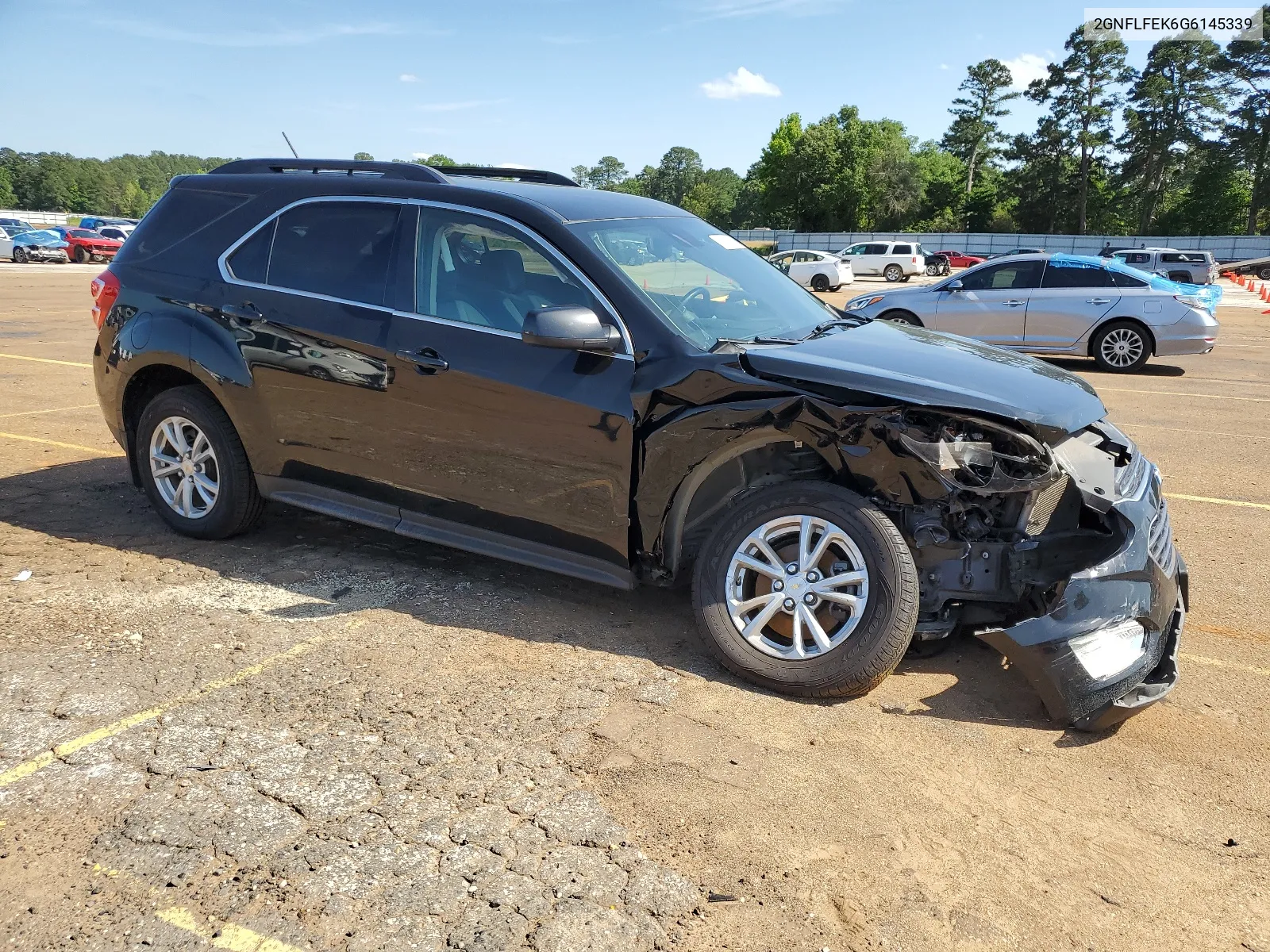 2016 Chevrolet Equinox Lt VIN: 2GNFLFEK6G6145339 Lot: 52111674