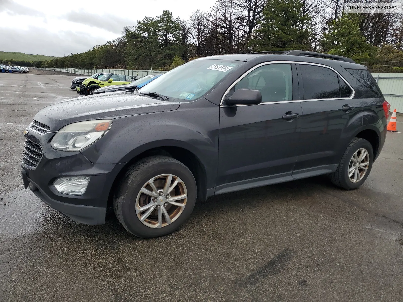 2016 Chevrolet Equinox Lt VIN: 2GNFLFEK5G6281381 Lot: 53124894