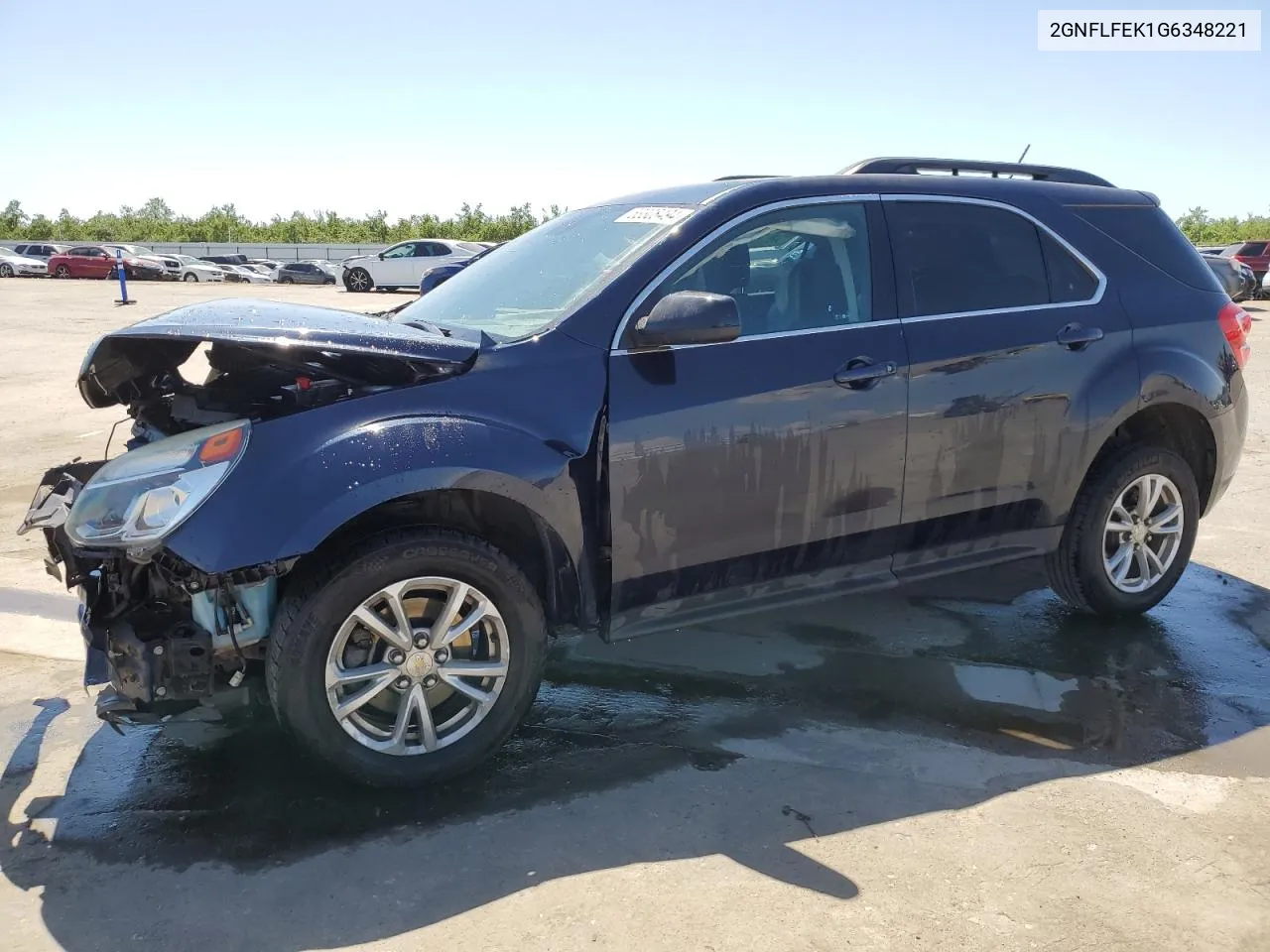 2016 Chevrolet Equinox Lt VIN: 2GNFLFEK1G6348221 Lot: 53308494