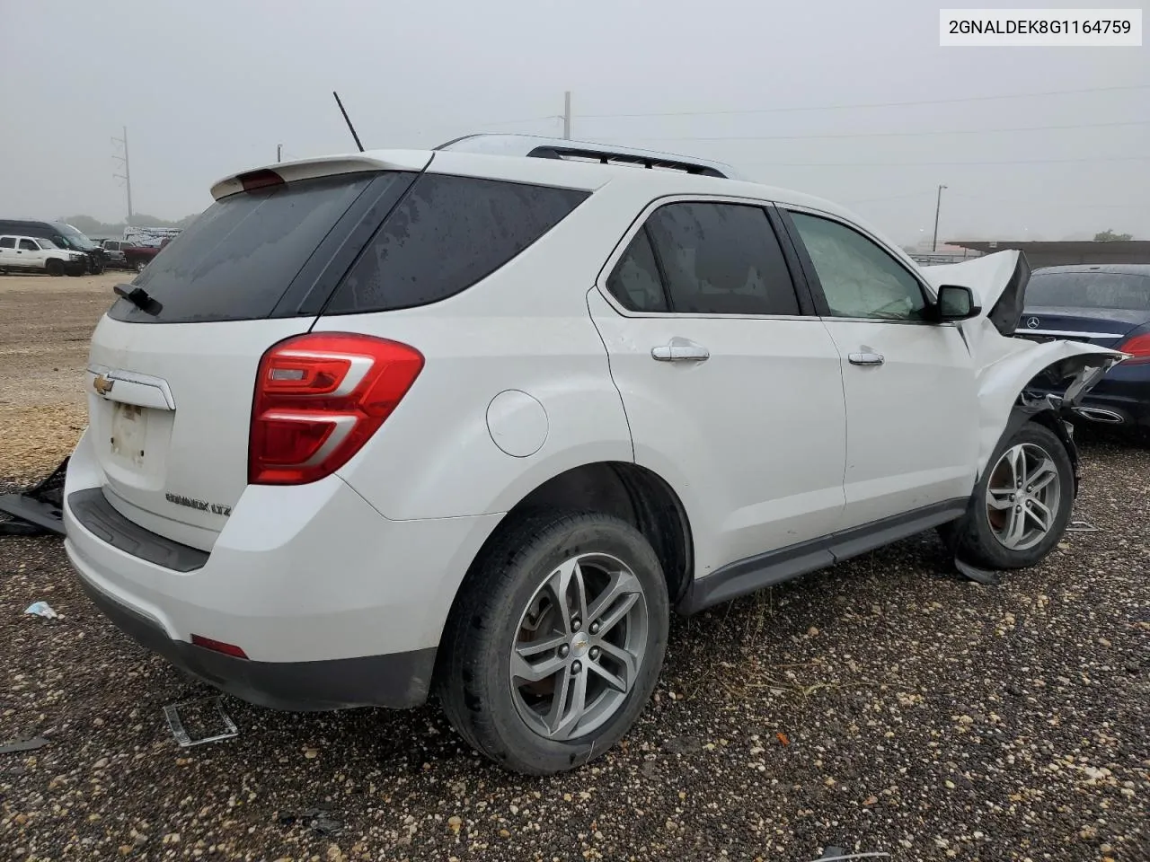 2016 Chevrolet Equinox Ltz VIN: 2GNALDEK8G1164759 Lot: 54091384