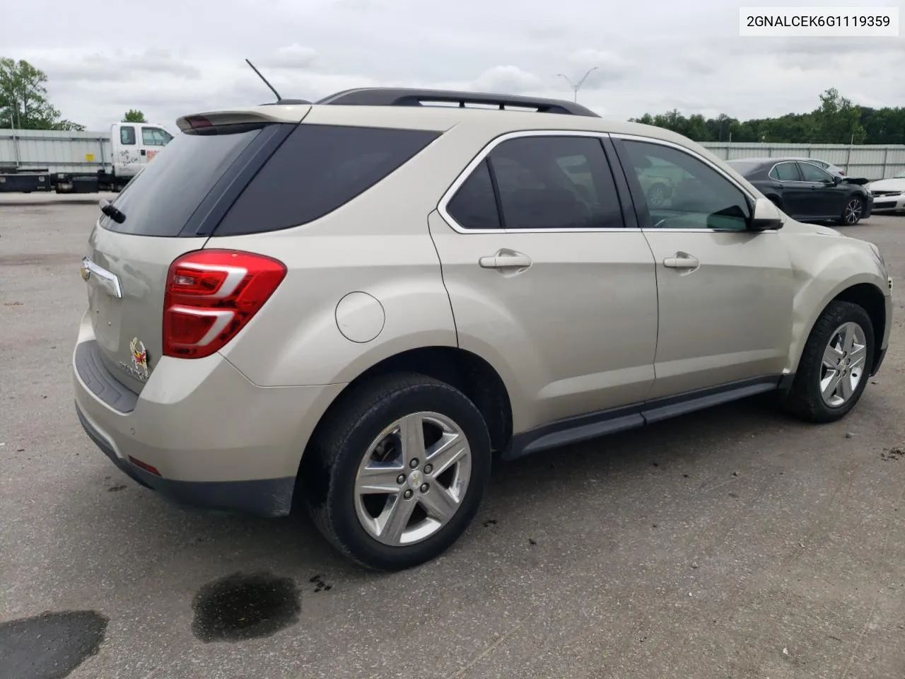 2016 Chevrolet Equinox Lt VIN: 2GNALCEK6G1119359 Lot: 54132164