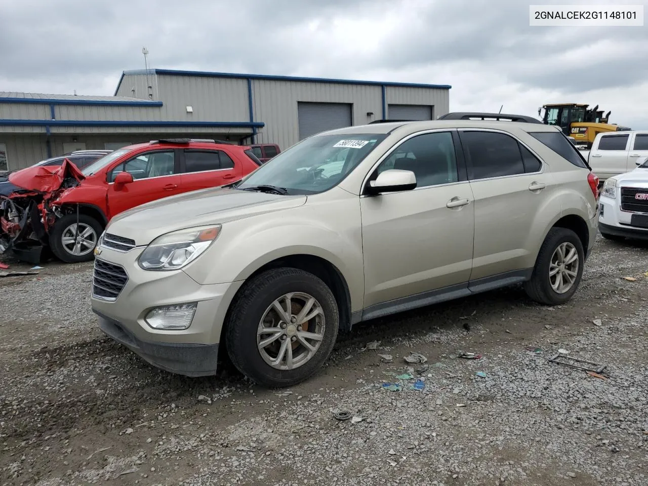 2016 Chevrolet Equinox Lt VIN: 2GNALCEK2G1148101 Lot: 56011394