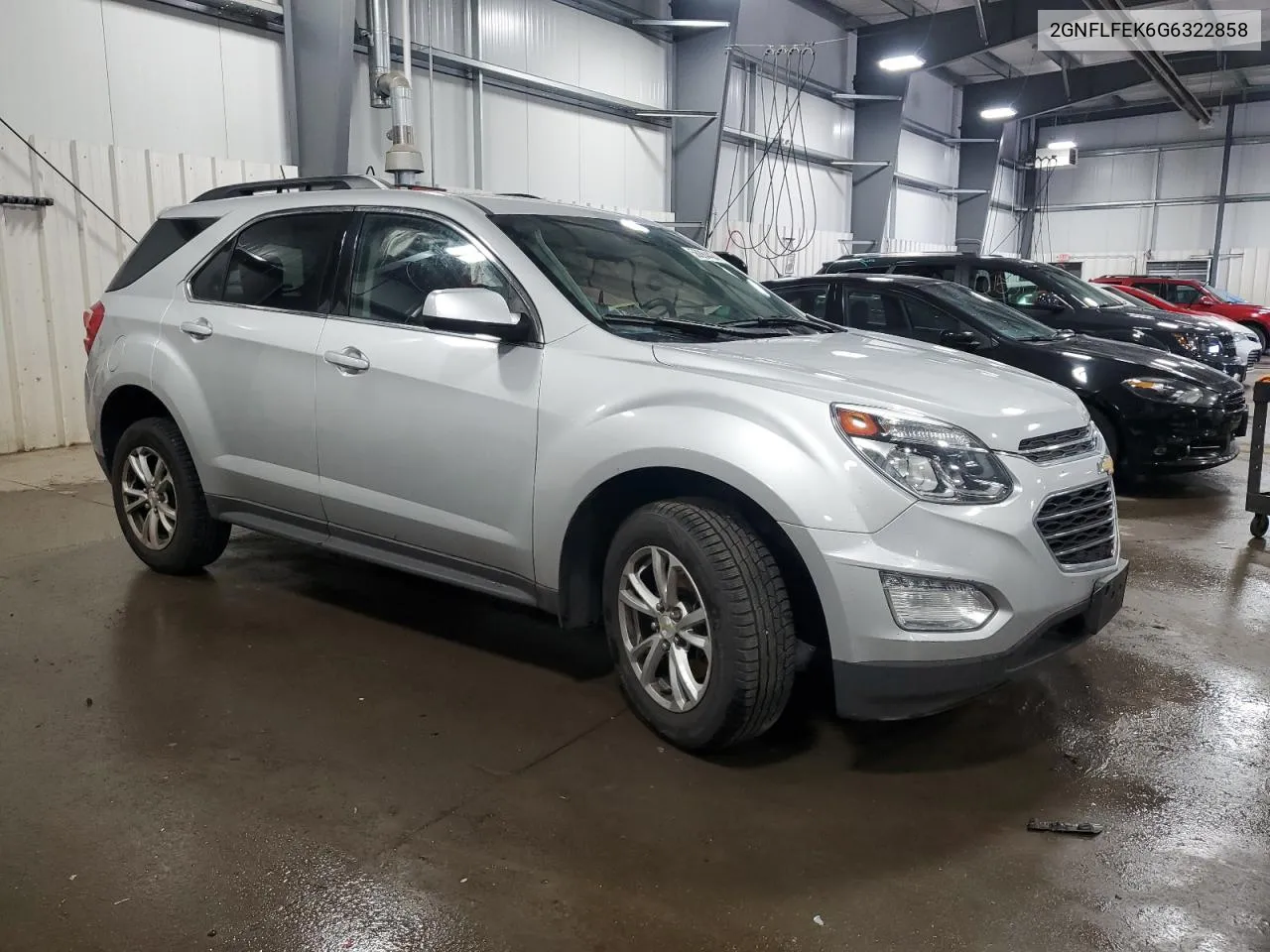 2016 Chevrolet Equinox Lt VIN: 2GNFLFEK6G6322858 Lot: 56064424