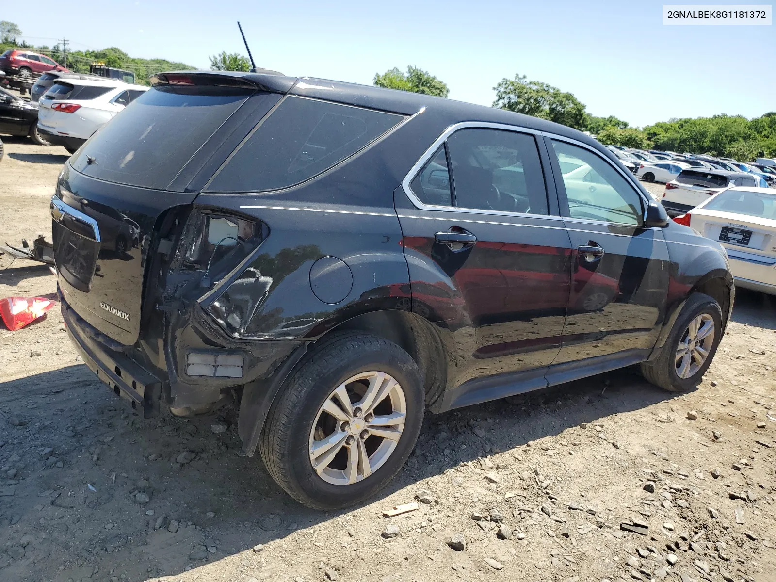 2016 Chevrolet Equinox Ls VIN: 2GNALBEK8G1181372 Lot: 56884824