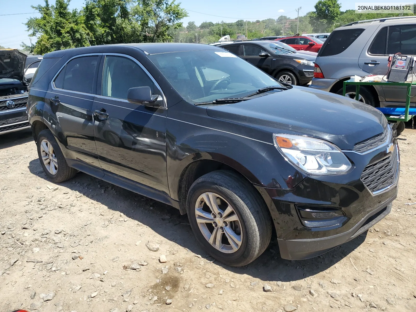 2016 Chevrolet Equinox Ls VIN: 2GNALBEK8G1181372 Lot: 56884824