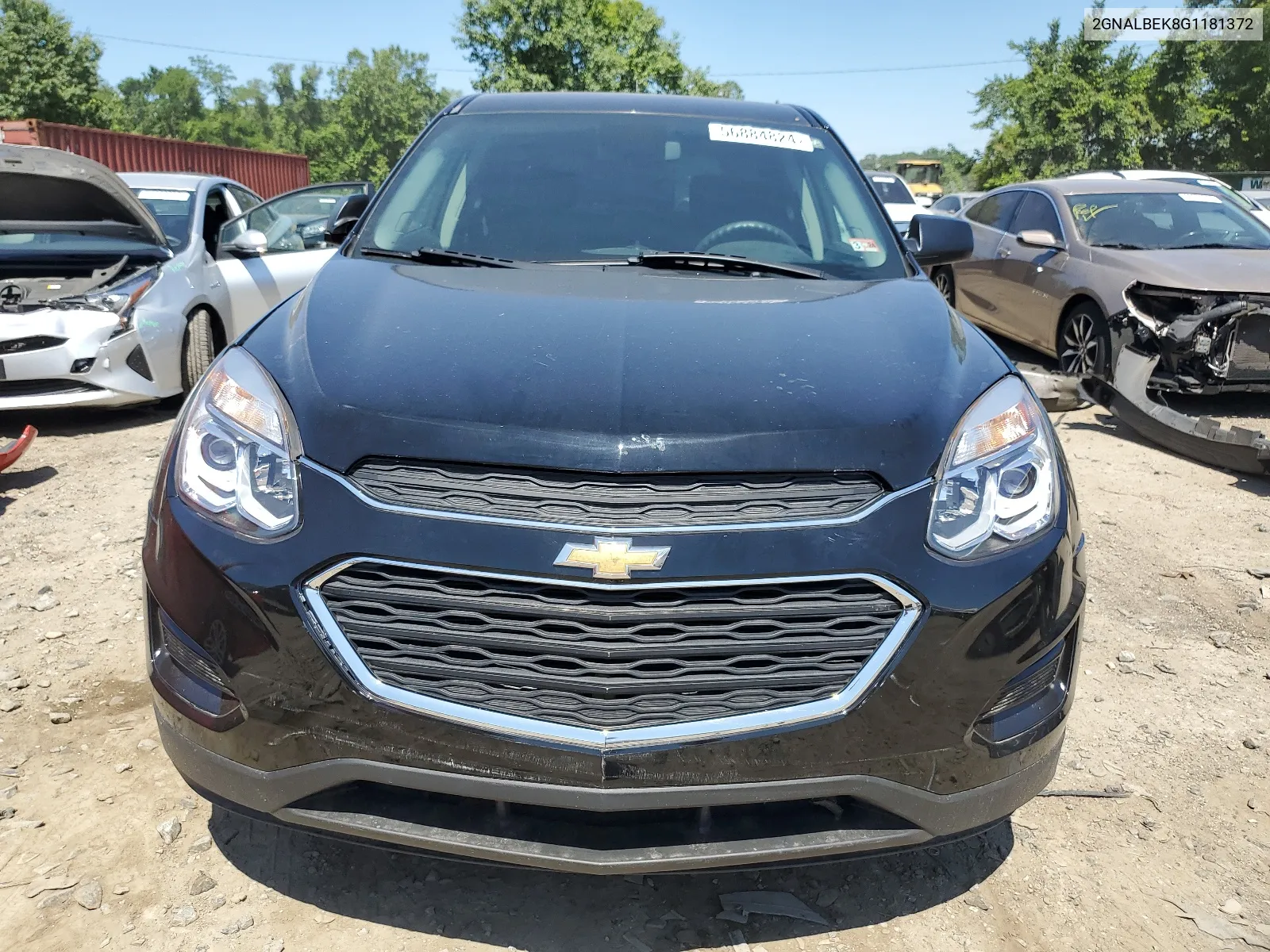 2016 Chevrolet Equinox Ls VIN: 2GNALBEK8G1181372 Lot: 56884824